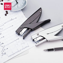 Dali stapler hand grip type labor-saving thickening stapler staples large standard nail binding machine manual student use nail starter 0346 book binder number 12 needle