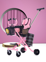  Sliding baby artifact folding stroller Lightweight carrying children two-way simple baby with baby high landscape infant stroller