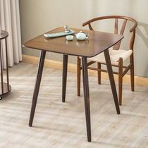Nordic small coffee table simple modern small apartment living room mini square table creative tea table simple sofa corner few