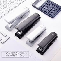 Del metal outsourcing black and white stapler office standard multifunctional stapler stapler staples can be ordered 20 pages student stapler office stapler metal shell stapler