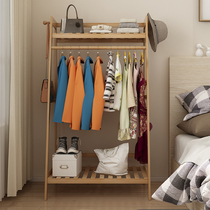 Hung and Home Edge Clothes Hangers Landing bedrooms Shelves Easy clothes hat rack for hanging clothes in space