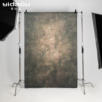 Grey Oil Painting Shoot Background Cloth live background Buying background Background Props Portrait background Background Props Portrait model Photography background