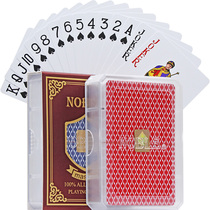 Plastic playing cards NOBLE national high tide card matte PVC waterproof and folding washable adult PUK stud