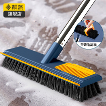 Toilet floor brush long handle floor brush bathroom wiper gap brush cleaning artifact wall brush