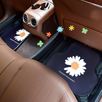 Car Foot Mat Protection Cushion Single Sheet Universal Suede Car Anti Dirty Carpet Main Driving Car Mat Lady Foot Pad Lady