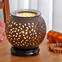 Classical aromatherapy lamp ceramic plug-in home Chinese style essential oil lamp stove home decoration Hotel beauty salon