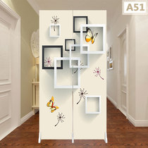 Flat screen partition living room folding mobile modern simple light luxury bedroom baffle bathroom entrance door occlusion