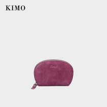 KIMO new mens womens style card bag European and American leather minimalist Calf Leather multi-position small card bag name sheet clip card holder
