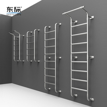 Dongji stainless steel fitness equipment home leg press pull-up rib rack dance yoga stretch climbing frame