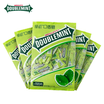 Green Arrow Gum 100 Piece Bags Fresh Breath Kissing Wrigley Peppermint Candy Carry Bubble Gum
