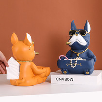 Creative Apple sunglasses dog key storage ornaments home living room porch coffee table modern simple personality decorations
