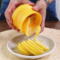 Spiral lemon slicer fruit lemon slicer milk tea shop rotary fancy cut lemon tea household tools