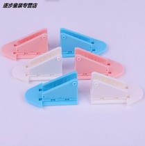 Gradually childrens sliding door card glass door and window safety lock anti-pinch hand kitchen door limit shift door lock baby wardrobe push and pull