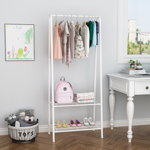 Hanging coat rack indoor bedroom large capacity floor-to-ceiling balcony drying rack simple European clothes hanger drying rack