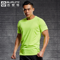 Speed Jersey Sport Speed Dry T-Shirt Man Short Sleeve Outdoor Breathable Summer Loose Ice Silk Fitness Training T-shirt Running Shirt