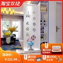 Porch modern Chinese simple furniture fashion screen partition living room bedroom dining room hollow seat screen partition cabinet