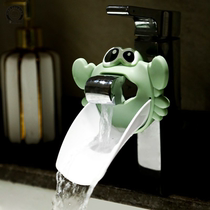 Silicone dual-purpose faucet extender lengthening kitchen extension water nozzle nipple extension spatter head artifact