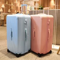 Large capacity suitcase Female strong and durable thickened rod box Universal wheel suitcase Male 32 inch suitcase silent