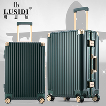 Luggage universal wheel women boarding password suitcase men 24 inch ins tide Net Red New 2021 lever bag