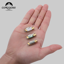 Multifunctional mini cutting knife handmade pocket key chain folding knife outdoor tool with portable express knife
