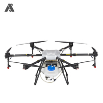 MX610 hit agricultural drone 10L agricultural plant protection machine foldable arm to hand work package
