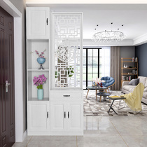 New Chinese screen partition wall simple modern living room bedroom shelter home porch shoe cabinet door