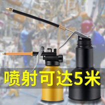 Small oil drip pot Long mouth high pressure grab pot Oil pot Gear oil filler machine Manual oil gun Lubricating oil pot