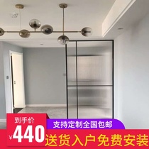Office aisle Net red custom decoration shade Brown foyer Changhong glass screen decoration porch Jucai