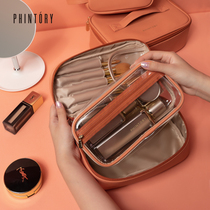 phintory makeup bag female portable large capacity Inwind super fire small number net red carry-on approb. wash and contain