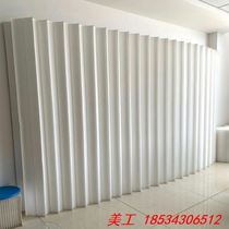 Paper little sister white screen high and low partition live Net Red Art Wall organ paper Wall exhibition hall activity Wall