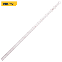 Del tool 100mm stainless steel measuring thickened steel ruler metric student drawing scale DL8100