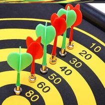 Dart board set Household magnetic double-sided dart target Large safety magnet Childrens indoor toy flying mark