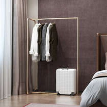 Nordic fashion simple floor-to-ceiling coat rack Simple light luxury household bedroom hanger Room living room corner hanger