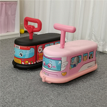 South Koreas same indoor muted universal wheel torsion car 1-6-year-old baby slide wagon skating childrens toys