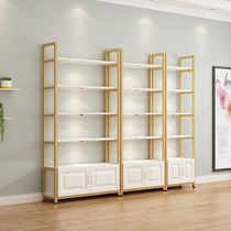  Beauty salon product display cabinet high-end atmosphere nail art sub-floor hair crafts tobacco wine and tea modern supermarket leaves
