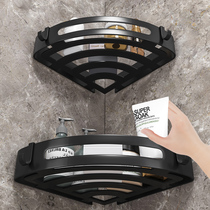 Toilet rack non-perforated toilet toilet toilet bathroom wash rack bracket toilet triangle wall storage rack