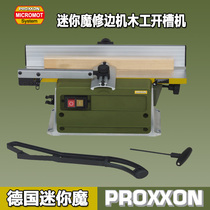 Germany PROXXON woodworking planer multi-function desktop planer Household small planer table planer press planer 27044