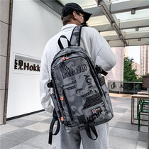 Travel Backpack Mens Double Shoulder Bag Students Trend Ins commute Casual Large Capacity Computer Bag Fashion Brief bag