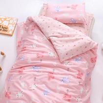 All cotton kindergarten quilt three pieces of pure cotton cover bedding six pieces of nap sleeping in garden baby bed with spring