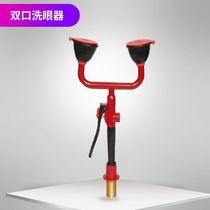 Laboratory single-mouth double-mouth desktop washers simple vertical spraying mobile portable eye-washing machine