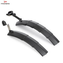 Bicycle fender Mountain bike quick release plastic telescopic adjustable mud removal LED taillight riding equipment