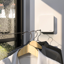 Balcony Invisible Clothesline Indoor Free Stiletto Telescopic Clotheshorse Toilet Bathroom drying clothes Divinity cool clothes