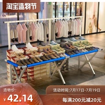 Stall shelves shelves folding tables dedicated stall artifacts night markets multi-purpose portable 2021