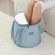 Bubble Foot Bag Foldable Feet Bucket Bucket Travel Portable Water Basin Wash Foot Bag Insulation With Little Basin Over Calf Wash Foot Basin