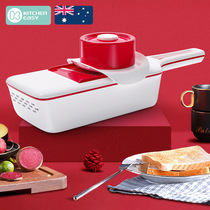 Australia KE multifunctional vegetable cutting artifact kitchen potato shred household shredded wire grater machine lemon slice