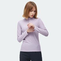 Na fun ice silk sports quick-drying clothes womens spring and summer thin breathable stretch fitness clothes Hiking mountaineering long-sleeved T-shirt
