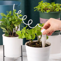 Lazy automatic watering device household green planting water dripper on business trip timing drip irrigation ground seepage water device watering flower artifact