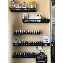 Wrought wall rack Nail Polish glue rack display cabinet wall cabinet nail art storage rack Wall Mounted Display rack