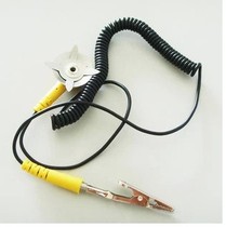 Anti-static grounding wire anti-static PVC rubber grounding wire electrostatic grounding buckle anti-static table pad grounding wire