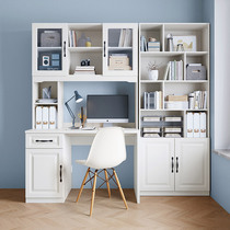 Lins wood industry Nordic one desk bookcase home bedroom study furniture desk and chair furniture combination JO1V